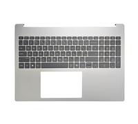 Laptop UK Keyboard Compatible for HP OmniBook 7 16-AZ 16-AY 16-AZ0097NR 16-AY0075CL TPN-Q306 DJM3SG7JTA0050 Backlit Palmrest Upper Cover Case with AI Key