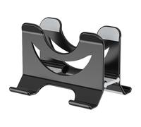 Laptop Vertical Stand Desk Notebook Holder For Desk Space Utilization Multiple Size Compatible Adjustable Laptop Holder