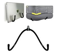Laptop Wall Mount, Adjustable Universal Storage Organizer for Laptops, MacBook, Keyboard, Tablets, Mouse, iPad and More for Office and Home, Great for Freeing Up Space in the Laptop