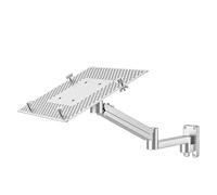 Laptop Wall Mount, Full Motion Adjustable Holder Stand for Desk, Space-Saving Notebook Stand for Computer Monitors