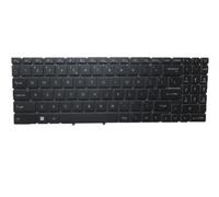 Laptop White Monochrome Backlit Keyboard For MSI Bravo 17 D7V D7VEK D7VFK D7VFKP English US Black Without Frame New