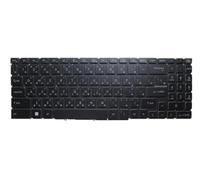 Laptop White Monochrome Backlit Keyboard For MSI Bravo 17 D7V D7VEK D7VFK D7VFKP Traditional Chinese TW Black Without Frame New