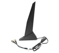 Laptops Dual Band WiFi Antenna 2.4GHz 5GHz RP-SMA Magnetic Base Adapter Antenna with 80cm Extension Cable for ASUS Z390 Z490 X570 Motherboard 2T2R PCI-E Bluetooth Network Router