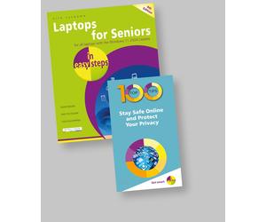 Laptops for Seniors in easy steps + 100 Top Tips - Stay Safe Online - bundle
