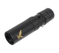 LAPYAPPE 10-300x40 Zoom Monocular Adjustable Telescope for Portable Metal Shell with Large Aperture Eyepiece, High Definition Optical Lens for Natural Exploration and Travel in Black