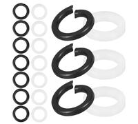 LAPYAPPE 10 Pairs Guitar Tuner Gaskets Washers Spacers for Tuning Pegs Easy Install Guitar Supply Accessory for Electric Acoustic Classical Models