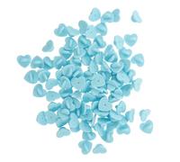 LAPYAPPE 100 Pcs Heart Shaped Rubber Lapel Pin Backs Easy to Use Replacement Backs for Badges and Service Bars for Jewelry Making and DIY Crafts