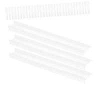 LAPYAPPE 10000pcs Transparent Plastic Price Tag Fasteners for Clothing Garment Tagging Barbs Secure Label Hanging Rope for Clothes Pants Hats Accessories