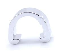LAPYAPPE 10PCS Aluminum Alloy U Shaped C Clip Bike Cable Buckle for Road Mountain Bikes Durable Wire Clamp Line Fixation for Brake Hose Clips and Cable Guide Lightweight