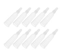 LAPYAPPE 10pcs Ampule Bottle Liquid Tips for 2ml Ampoules, Lightweight TPE Mini Vial Openers with Finger Protection, Prevents Glass Shards Injury, for Hospitals and Laboratories