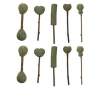 LAPYAPPE 10pcs Catnip Lollipops Cat Treats Natural Edible Sticks Aid Digestion Indoor Cats