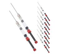 LAPYAPPE 10Pcs Fountain Pen Ink Converter Kit Precision Spring-loaded Ink Filling Tool with Needles for All Fountain Pens Stainless Steel Plastic Design for Calligraphy and Ink Refilling
