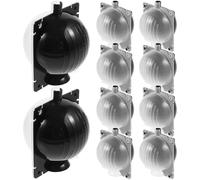 LAPYAPPE 10pcs Plastic Plant Root Growing Boxes for Grafting and Cutting, Ball Shape Rooting Devices Suitable for Gardening Grafting, Convenient and Easy-to-use Propagation Root Controllers