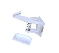 LAPYAPPE 12pcs Cabinet Locks Spring Latches Invisible Safety Drawer Locks Babyproof Cupboard Protection for No Drill Adhesive Installation Security