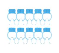 LAPYAPPE 16Pcs Blue Nasal Stopper Clips for Nosebleed Stoppers, Portable Nose Pinchers for Epistaxis Care, Professional Nose Bleed Stop Clips Suitable for Emergency Use and Respiratory