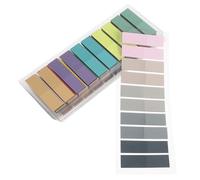 LAPYAPPE 18 Sets Multi Colored Sticky Index Tabs Refillable Writable Page Markers for Students and Professionals Small Self Adhesive Tabs for Notes Books Files Reliable Removable Adhesion