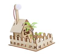 LAPYAPPE 1Set DIY Solar Garden Light Science Kit Interactive Physics Experiment for Solar Powered Learning Model Creative Pathway Decoration Enhance Problem Solving Skills Explore