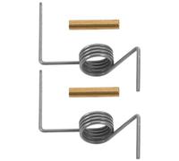 LAPYAPPE 1set French Door Refrigerator Torsion Spring with Copper Tube Attachment Wire Diameter Od Metal Compression Spring for Kitchen Fridge Door Repair and Alignment