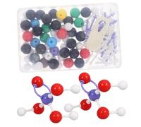 LAPYAPPE 1set Molecular Model Kit for Chemistry Education Bonds Construction for Classroom Laboratory Use Interactive Learning Tool for Biochemistry and Molecular Biology