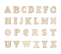LAPYAPPE 200pcs Unpainted Beige Wood Cutouts for DIY Crafts, Wooden Blank Slices to Cultivate Hands-on Ability, for Message Boards and Creative Projects