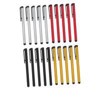 LAPYAPPE 20Pcs Capacitive Stylus Pen for Touch Screens Chic Colors Clip Design for Easy Carrying for Tablets Smartphones High Performance Reliable Writing Tool