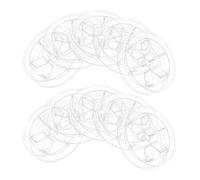 LAPYAPPE 20pcs Sewing Thread Spools Yarn Holder Plastic Sturdy Sorting Threads Small Design for Pleasure Time Yourself Or with Friends