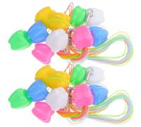 LAPYAPPE 20Pcs Teeth Keepsake Box with Separate Compartments Tooth Organizer Cartoon Storage Case for Boys and Childhood Memory