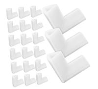 LAPYAPPE 24 Pcs Pearl Cotton Corner Protector Corner Protectors Packaging Foam Packaging Packing Materials for Moving Shipping Foam White Epe Pearl Cotton