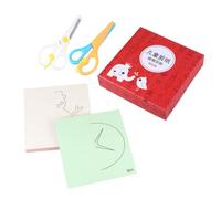 LAPYAPPE 240 Sheets Colorful Paper Folding Kit for Two Safety Scissors Creative DIY Origami Craft for Educational Art Projects and Imagination Development