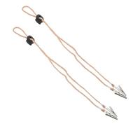 LAPYAPPE 2Pcs Adjustable Multifunction Napkin Clips Bib Holders for Boys and Feeding Scarves and Napkins Fixing Clips for Dinner Hair Salon Elderly Care Dental Clinic Use