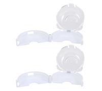 LAPYAPPE 2pcs Child Safety Stove Knob Covers for Natural Gas Stove and Cooker, Abs Material Adhesive-Free Installation, Prevent Children from Turning on Gas, Suitable for Multi-Scene Use