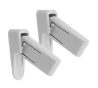 LAPYAPPE 2pcs Childproof Door Handle Lever Locks Self Adhesive Safety Lock for Doors No Drilling Easy to Install Boys and Girls