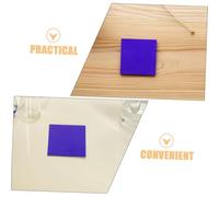 LAPYAPPE 2pcs Cobalt Glass Reliable Flame Color Reaction Tool for Chemistry Experiments School Lab Use Reusable Student Friendly Design
