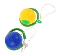 LAPYAPPE 2Pcs Flash Jump Ball for Adults Outdoor Sports Ankle Skip Ball Jumping Hoops for Fitness Coordination Balance