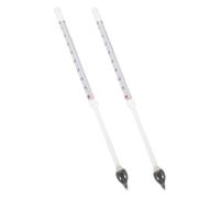LAPYAPPE 2pcs Glass Hydrometers for Accurate Liquid Measurement with Maple Syrup and Beer Scales, Easy to Use and Stylish Design Suitable for Home Brewing and Industrial Testing