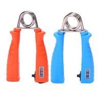 LAPYAPPE 2Pcs Hand Gripper Fitness Grip Durable Arm Wrist Exerciser for Strength Training at Home Gym Slip Grip Heavy Strength Trainer for Daily Workout Random Color