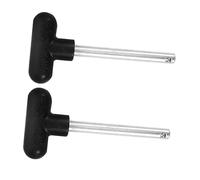 LAPYAPPE 2pcs Heavy Duty Weight Stack Pin for Strength Machines Secure Locking Gym Loading Pin Replacement Rapid Fitness Equipment Accessory for Weight Lifting