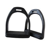 LAPYAPPE 2Pcs Large Non Slip Horse Stirrups Plastic Riding Stirrups with Wide Sole for Comfortable Foot and Knee Pressure Relief for Saddles