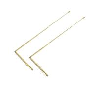 LAPYAPPE 2pcs Probing Rod Set Telescopic Detection Tool for Water Metal Mineral Exploration Lightweight Portable Dowsing Rods with Finish for Outdoor Use
