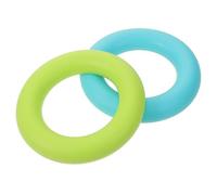LAPYAPPE 2pcs Silicone Bobbin Holder Storage Case Rubber Ring, Supple Bobbin Organizer for Sewing Machine Accessories, Embroidery Tool in Green and Light Blue for Craft Storage
