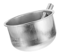 LAPYAPPE 2pcs Stainless Steel Pig Water Feeder with Large-capacity Design and Floating Water Level Principle with Thread Dn15 for Sheep and Farm Use