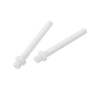 LAPYAPPE 2pcs Thread Spool Holder Yarn Spool Storage Rack Household Plastic Compact Practical Stable Design White for Sewing and Crafting