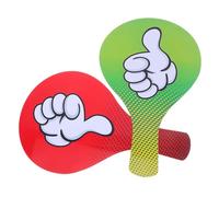 LAPYAPPE 2pcs Thumbs up Thumb Down Paddles Voting Accessory for Classroom Use, Practical and Sturdy PVC Portable Voting Paddles for Teacher Judging and Student Interaction