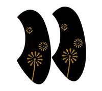 LAPYAPPE 2pcs Ukulele Pickguard Protective Guard Ukulele Surface Scratch Plate Impact Protection for Acoustic Beginner Accessories