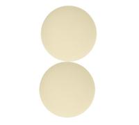 LAPYAPPE 2pcs White Pvc Hockey Balls for Outdoor Sports Training and Night Practice, Versatile Use for Skill Improvement with Glow in Dark Feature