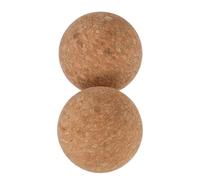 LAPYAPPE 2pcs Wooden Sphere Bottle Stoppers Round Ball Corks for Glass Jars and Beverage Bottles Handfinished Smooth Edges for Comfortable Use High-Density Wood Sealers to Preserve