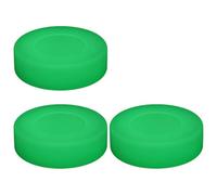 LAPYAPPE 3 Pcs Ice Hockey Pucks Luminous Glow the Dark Pvc Material Hockey Training Equipment for Daily Training and Competition Use with Increased Stability