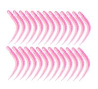 LAPYAPPE 30Pcs Soft Worm Fishing Lure Kit for Bass and Freshwater Fish Realistic Floating Design Enhanced Action for Increased Bites for Targeting Predatory Species