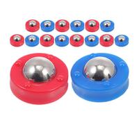 LAPYAPPE 30pcs Table Football Machine Ball Sliding Pucks for Shuffleboard Mini Shuffleboard Pucks Curling Accessories