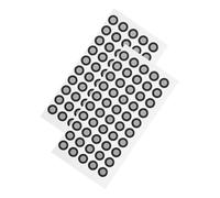LAPYAPPE 3d Scanning Markers Reflective Film Marking Points with Pet Material, Easy to Carry and Store, Suitable for Design and Architecture, Black 3d Scanning Marker Dots for Precise